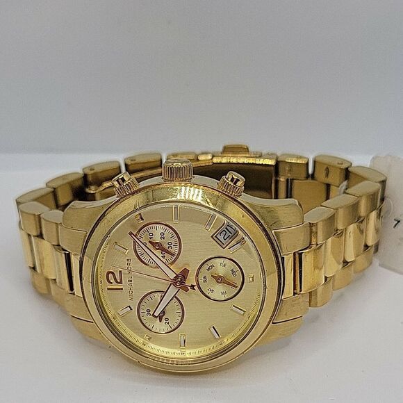 Michael Kors MK5384 Women's Stainless Steel Analog Dial Quartz Wrist Watch AM325 - Picture 7 of 11